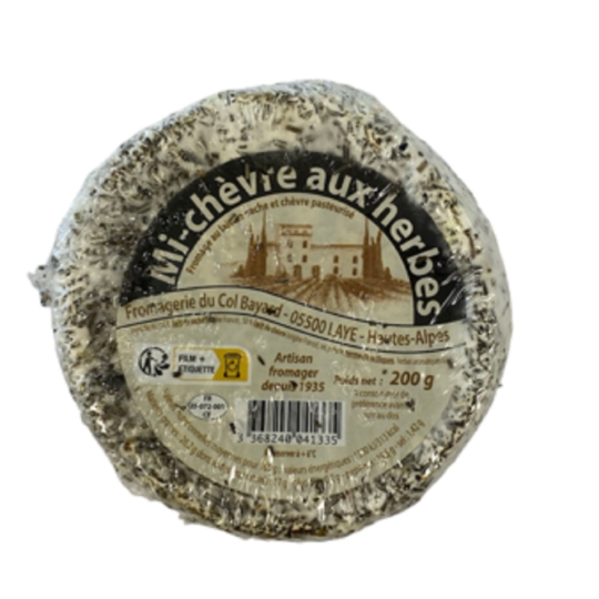 Fromage Mi-Chèvre aux Herbes FROMAGERIE DU COL BAYARD