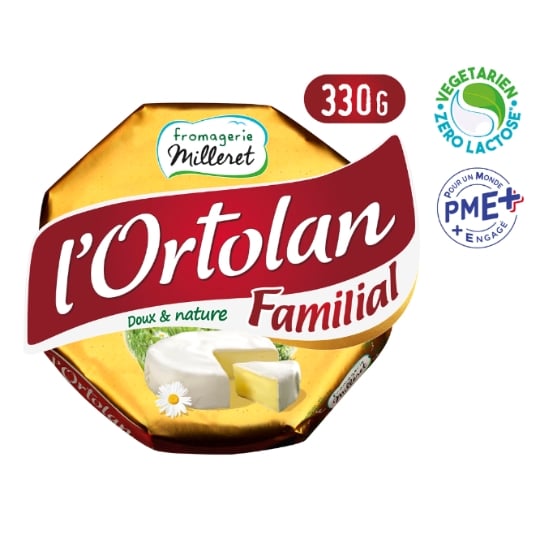 Fromage L'Ortolan Doux Et Nature FROMAGERIE MILLERET