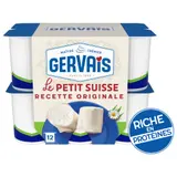 Petits suisses nature 9,5% MG GERVAIS