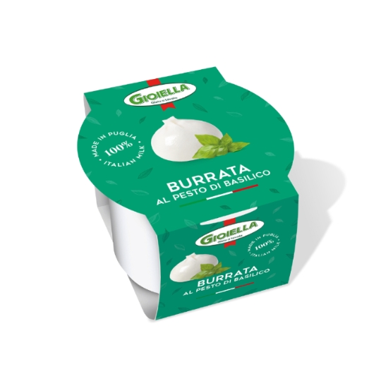 Fromage Burrata Basilic GIOIELLA