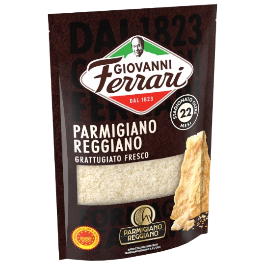 Fromage râpé Parmigiano Reggiano AOP 22 mois GIOVANNI FERRARI
