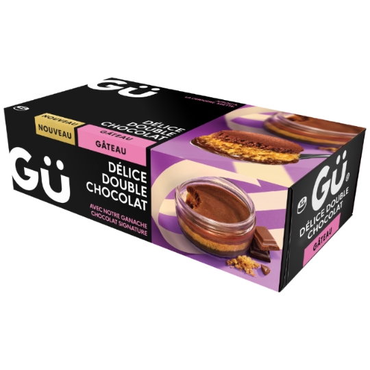 Gâteau Délice Double Chocolat GU