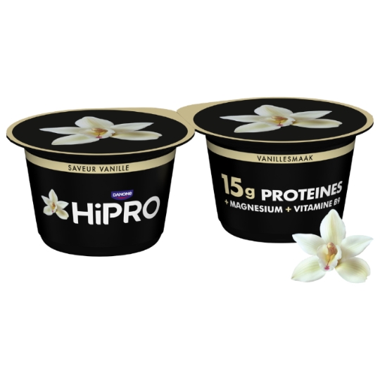 Yaourts vanille protéiné 0% MG HIPRO