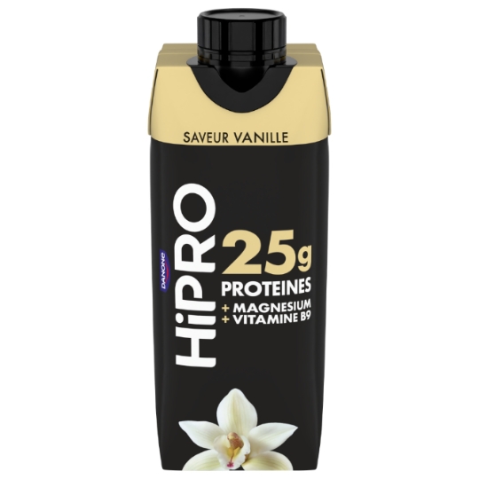 Yaourt à boire vanille protéiné 0% MG HIPRO