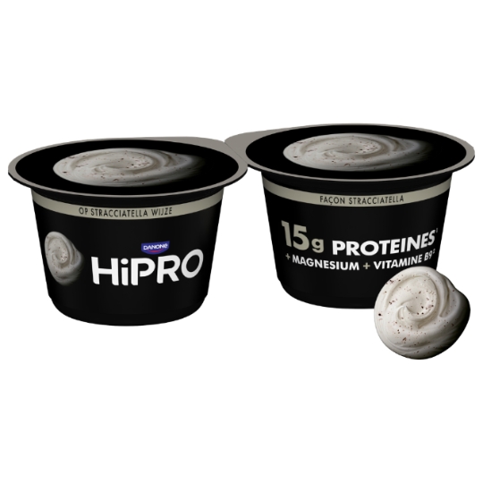 Yaourts stracciatella protéiné 0% MG HIPRO