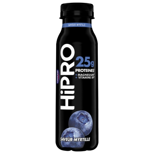 Yaourts à Boire Protéiné Saveur Myrtille HIPRO