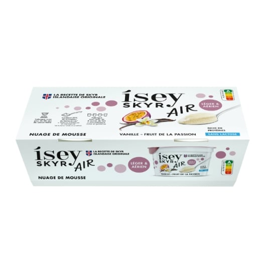 Skyr Vanille  Fruit de la Passion ISEY