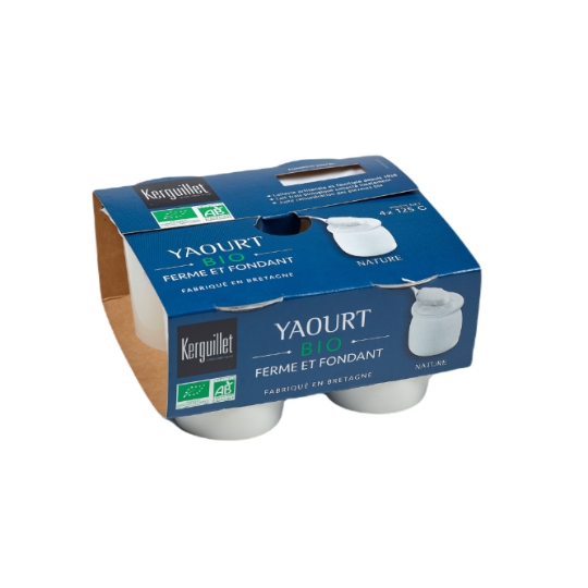 Yaourts Nature Bio KERGUILLET
