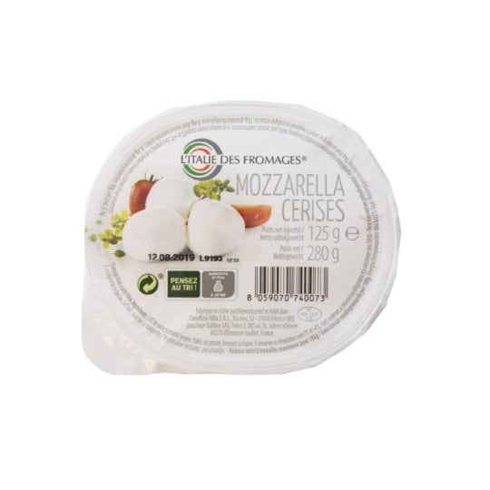 Mozzarella Cerises L'ITALIE DES FROMAGES