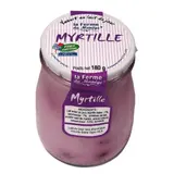 Yaourt Myrtille au Lait du Jour LA FERME DU MANEGE