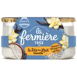 Riz au lait vanille LA FERMIERE