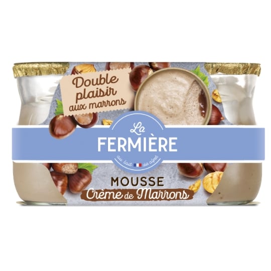 Mousse à la Crème de Marrons LA FERMIERE