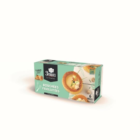 Bouchées feuilletés 3 TOQUES