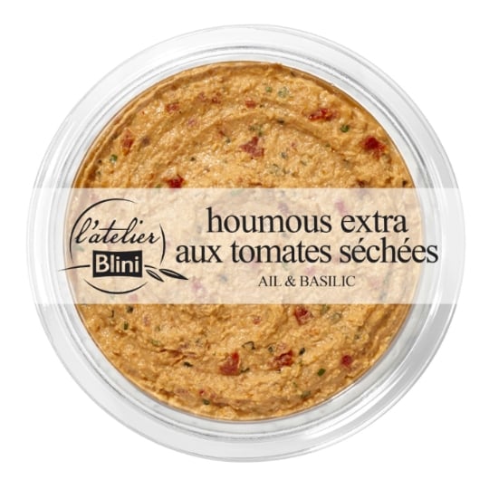 Houmous Extra aux Tomates Séchées ATELIER BLINI