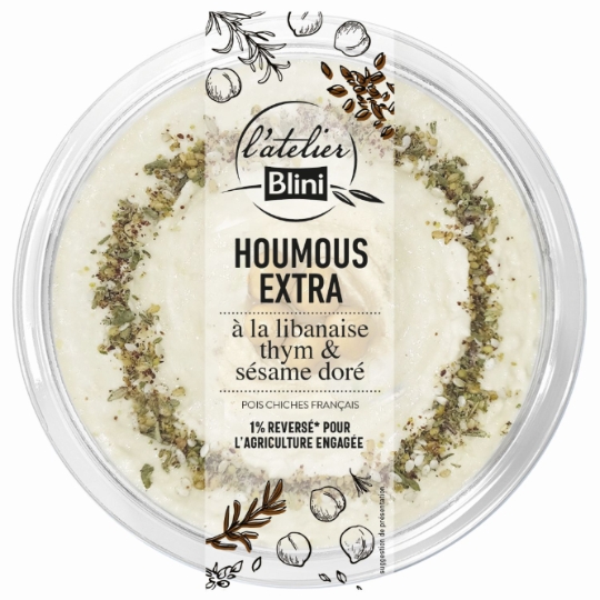 Houmous Extra à la Libanaise ATELIER BLINI