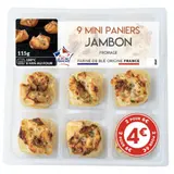 Mini Paniers Jambon Fromage MIX BUFFET