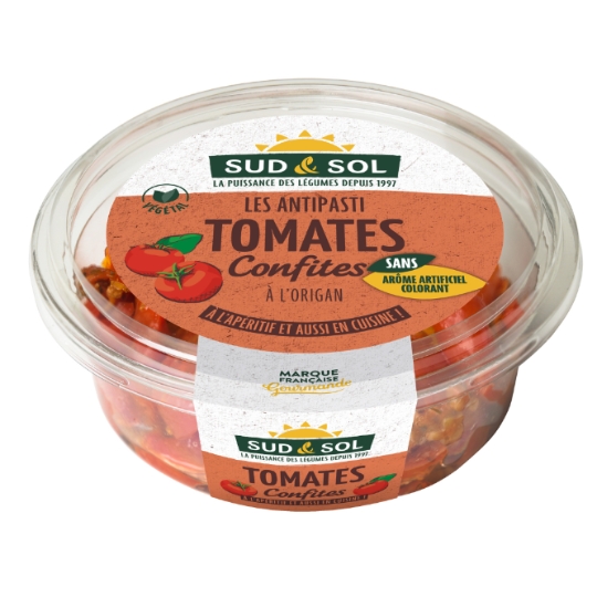 Antipasti Tomates Confites à l'Origan SUD & SOL