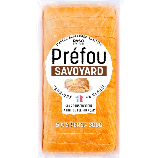 Pain apéritif Préfou savoyard