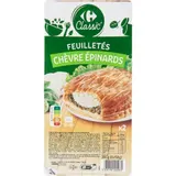 Feuilletés chèvre épinards CARREFOUR CLASSIC'