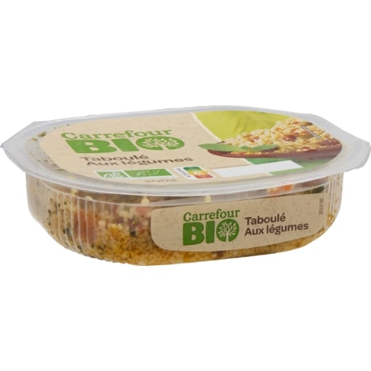 Taboulé bio aux légumes CARREFOUR BIO
