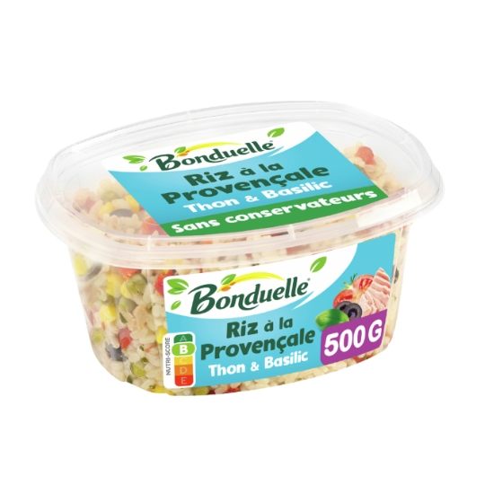 Salade Riz à la Provençale Thon et Basilic BONDUELLE