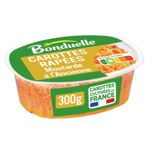 Salade Carottes Râpées Moutarde Ancienne BONDUELLE