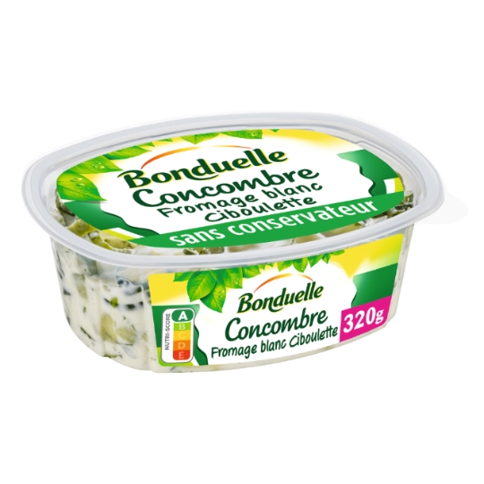 Salade Concombre au Fromage Blanc BONDUELLE