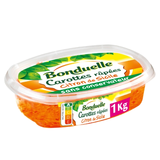 Salade Carottes Râpées Citron de Sicile BONDUELLE