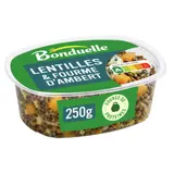 Salade Lentilles Butternut et Fourme d'Ambert AOP Façon Auvergnate BONDUELLE