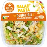 Salade Torsades poulet mimolette CARREFOUR BON APPETIT !