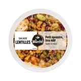 Salade lentille épeautre feta CARREFOUR BON APPETIT !