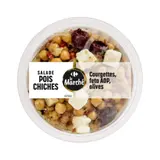 Salade pois chiches olives CARREFOUR BON APPETIT !
