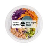 Salade quinoa boulgour saumon fumé sauce soja CARREFOUR BON APPETIT !