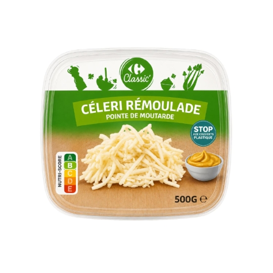 Céleri rémoulade pointe de moutarde CARREFOUR CLASSIC