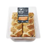 Feuilletés Tressés Champignons Poulet CARREFOUR LE MARCHE