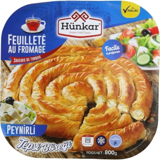 Feuilleté au fromage halal HUNKAR