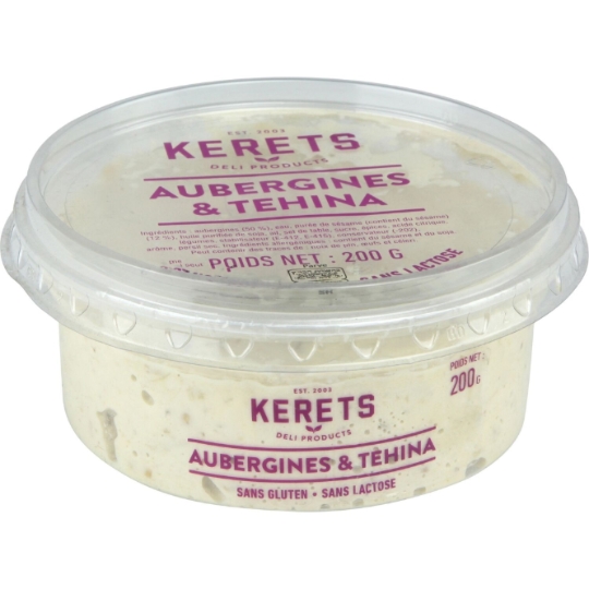 Salade d'aubergines & tehina KERETS