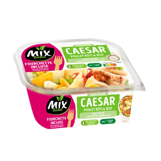 Salade & penne Caesar, poulet œuf MIX