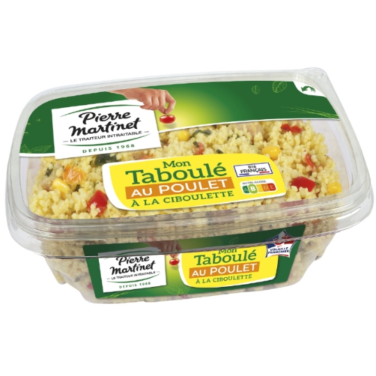 Salade Taboulé Poulet ciboulette PIERRE MARTINET