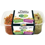 Salades Duo Taboulé Oriental Crudités Carottes Râpées PIERRE MARTINET