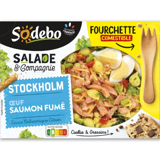 Salade Stockholm Saumon Oeuf SODEBO