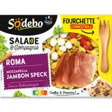 Salade Roma Jambon Speck Crudités Mozzarella SODEBO