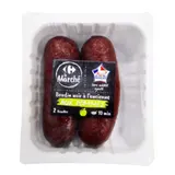 Boudin noir aux pommes CARREFOUR