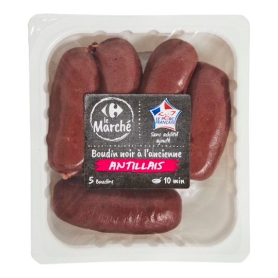 Boudins noirs antillais CARREFOUR