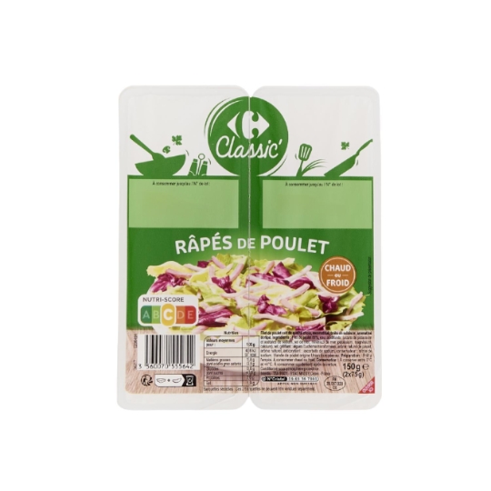 Râpé de poulet CARREFOUR CLASSIC'