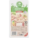Poitrine fumée tranches fines CARREFOUR CLASSIC'