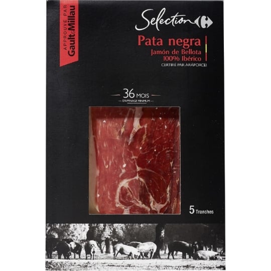 Jambon Pata Negra CARREFOUR SELECTION