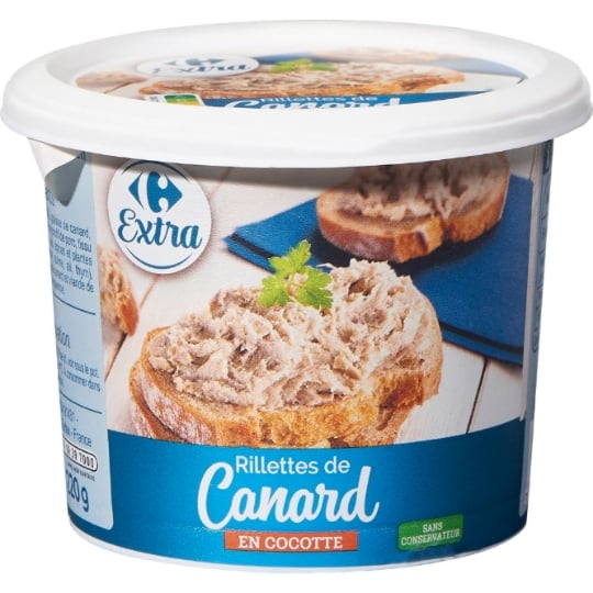 Rillettes de Canard CARREFOUR EXTRA