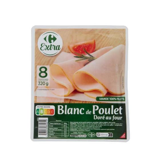 Blanc de Poulet doré au four CARREFOUR