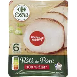 Rôti de porc 100% filet CARREFOUR EXTRA